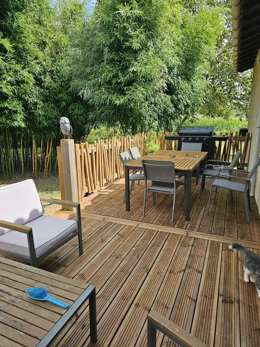 Terrasse bois pour espace extérieur